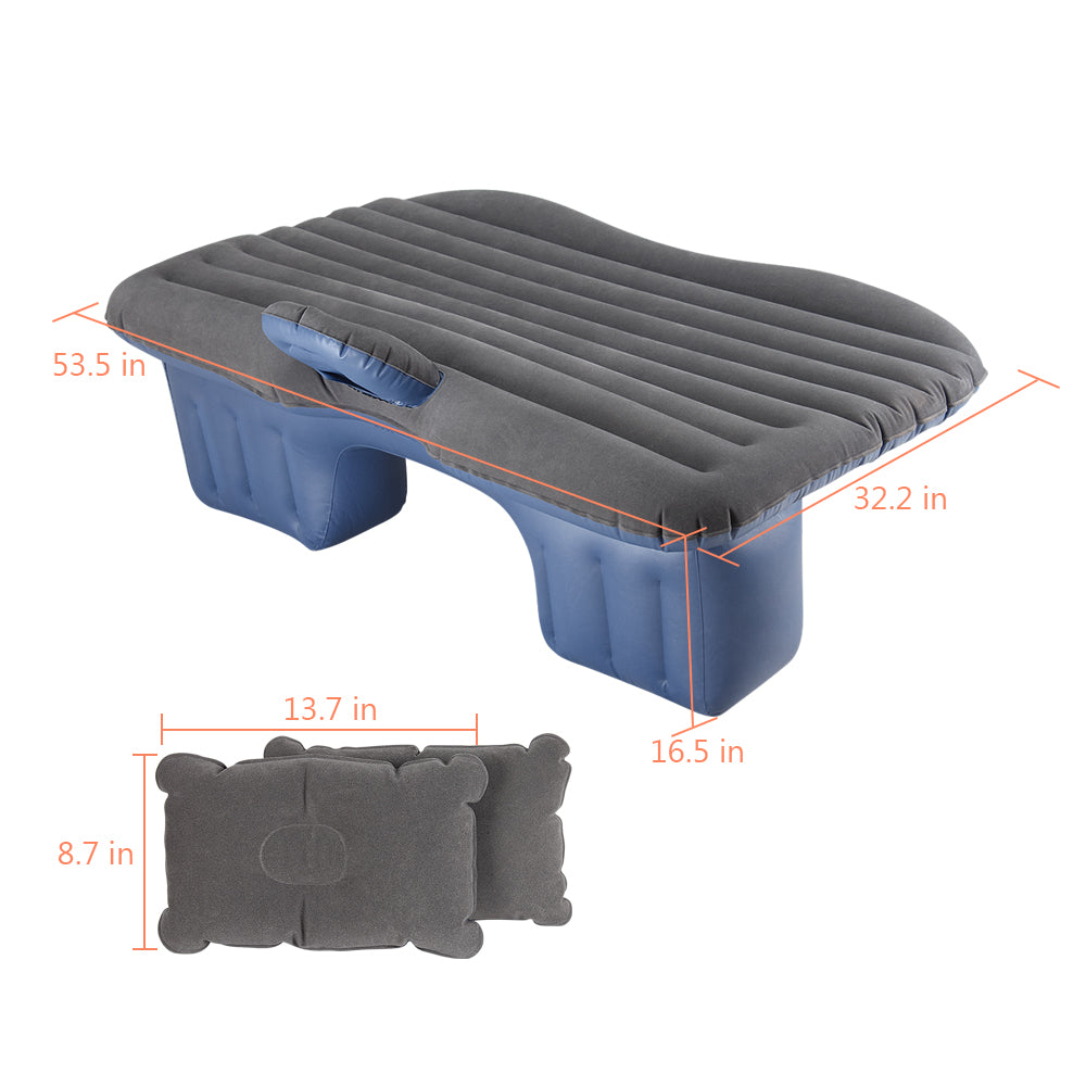 Car Inflatable Mattress With Air Pump & 2 Air Pillows Q984698