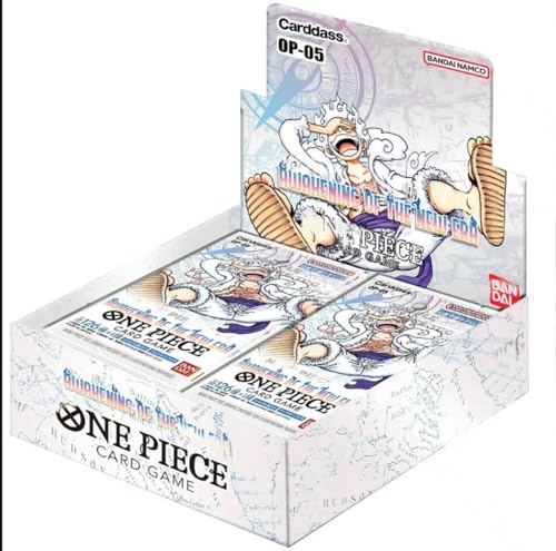 One Piece Trading Card Game Awakening of the New Era Booster Box OP-05 [ENGLISH, 24 Packs] Y501573