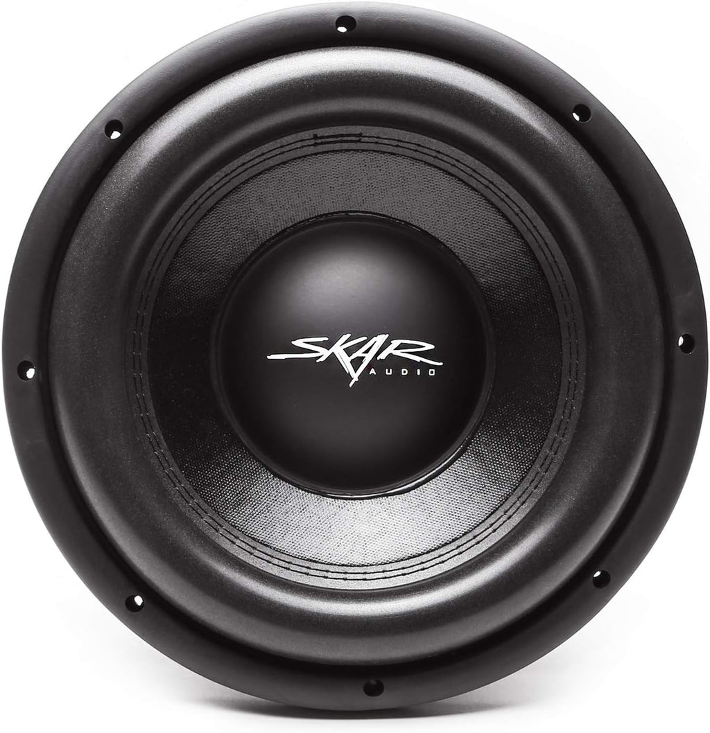 8 600W Max Power Dual 4 Ohm Shallow Mount Car Subwoofer E212617