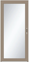 Sandstone Full-view Aluminum Storm Door in Brown M9796