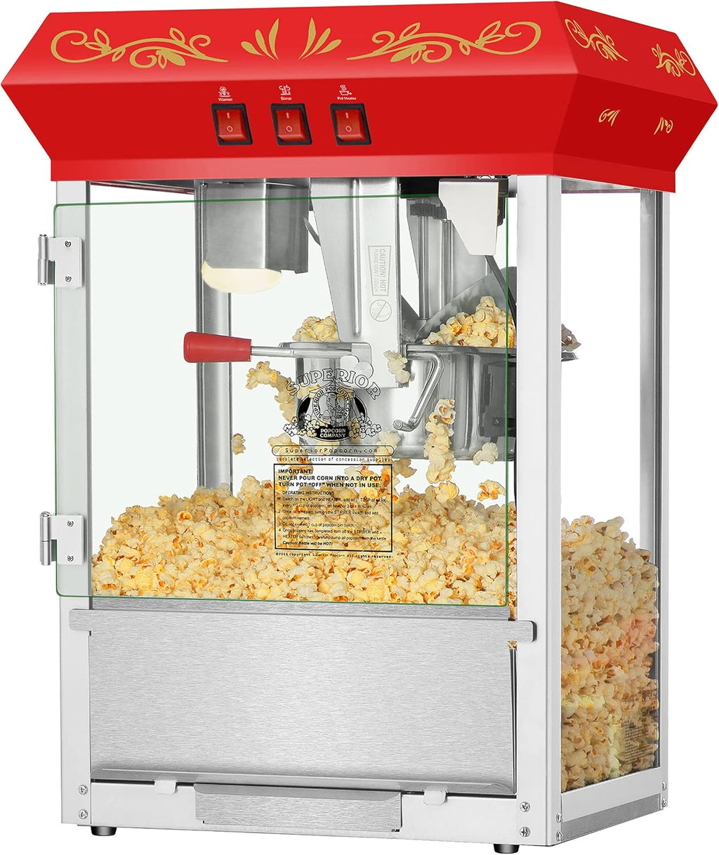 Red 3-Gallon Popcorn Popper U72332