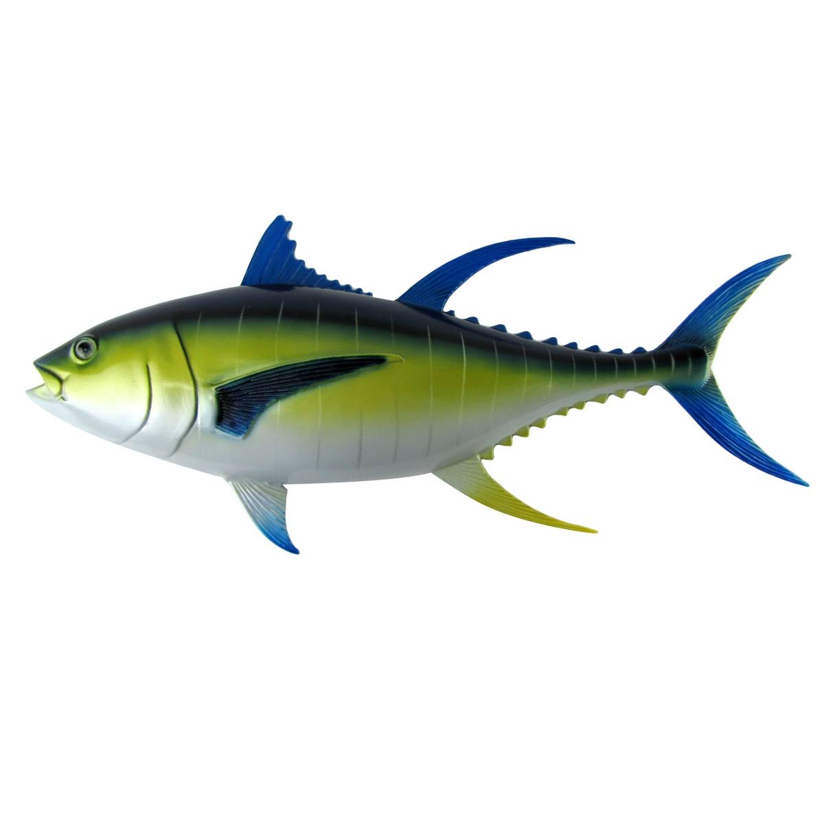 Bluefin Tuna Saltwater Fish Wall Mount Hand Painted Plaque Trophy Taxidermy L13466