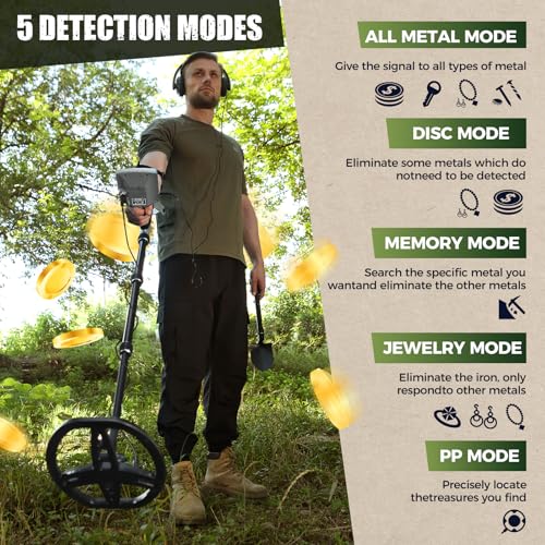 12" Waterproof Metal Detector with LCD Display D132542