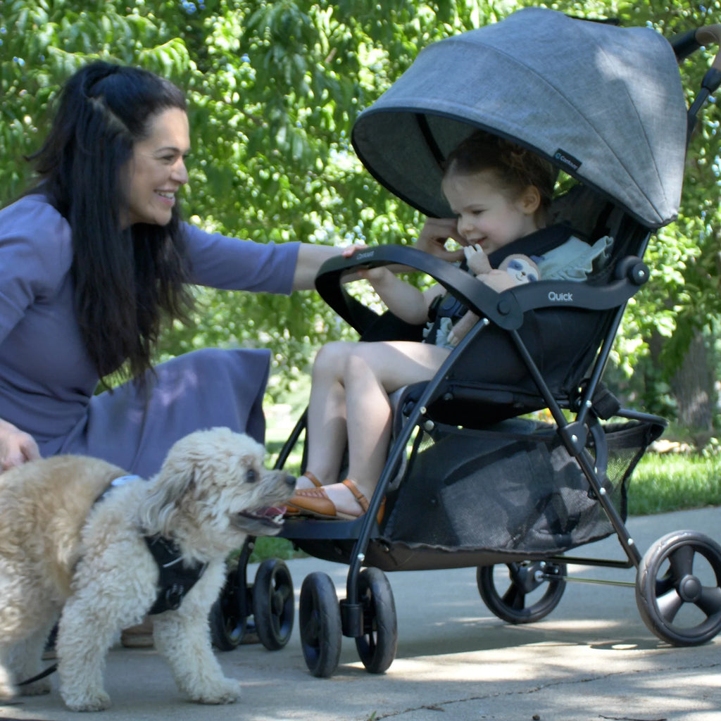 Lightweight Compact Travel Stroller Gray I587