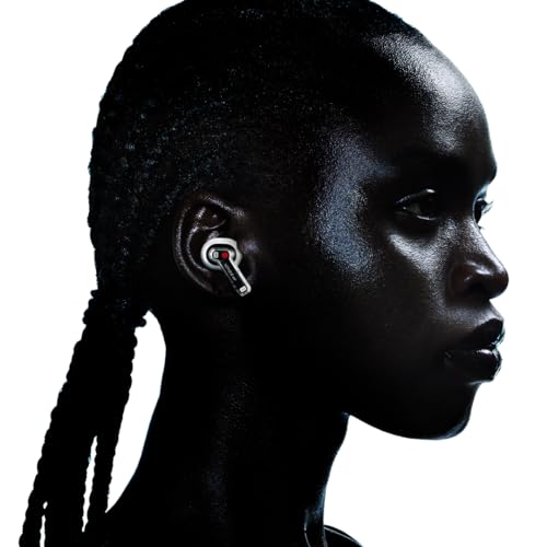 Black Wireless Earbuds with 40.5H Playtime H1072