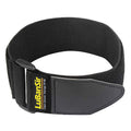 Black 2" x 18" (6 Pack) Elastic Hook and Loop Storage Straps with Buckle N36356