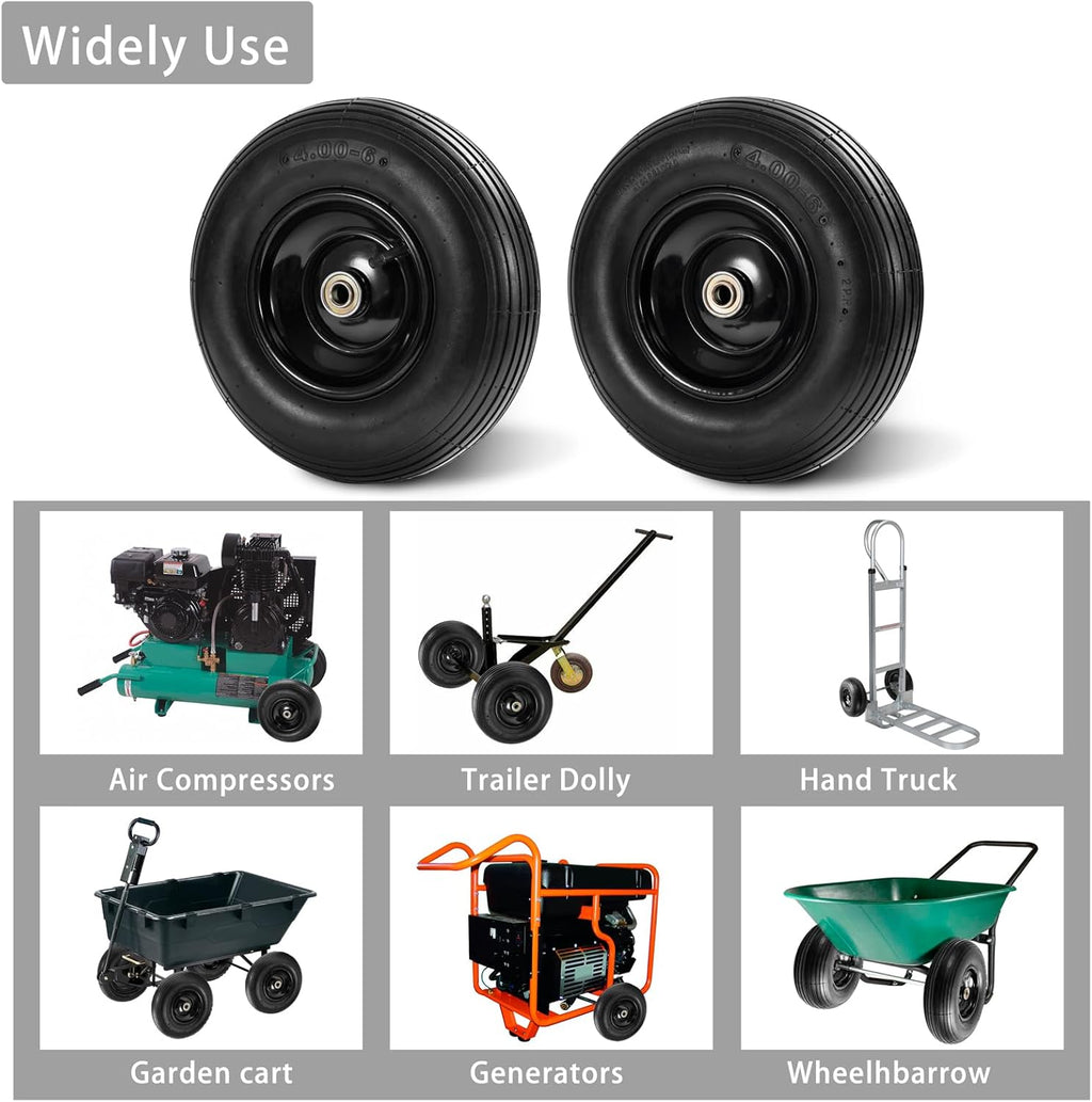 4.00-6 Tire and Wheel 2 Pack B28284