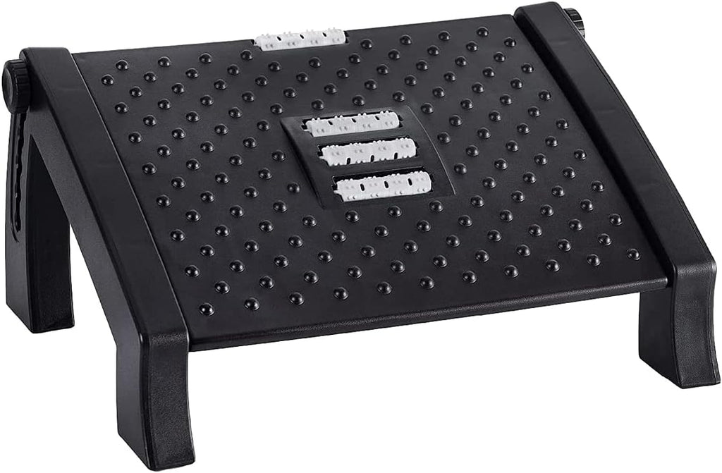 Adjustable Height Foot Rest with Massage Surface W6856