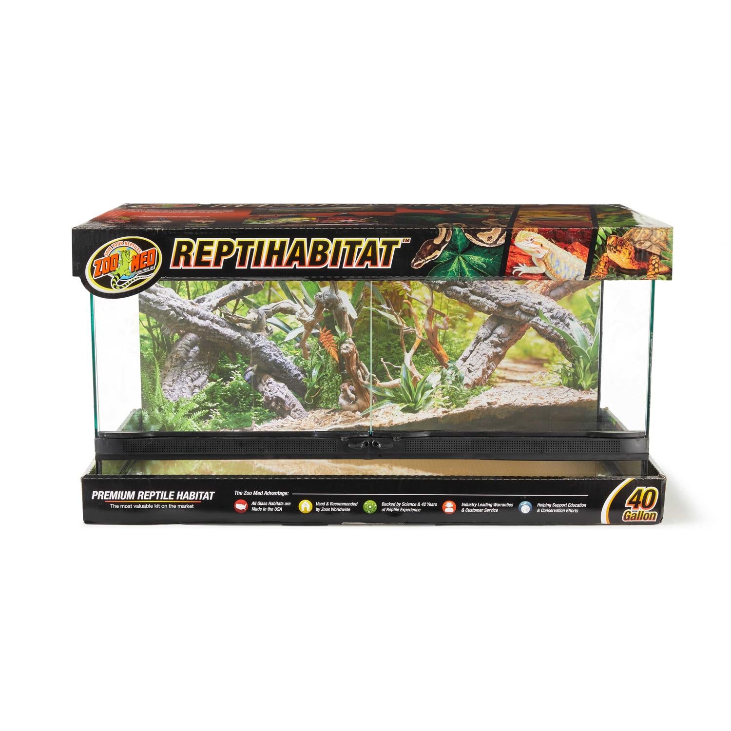 40 Gallon Double Door Terrarium H644