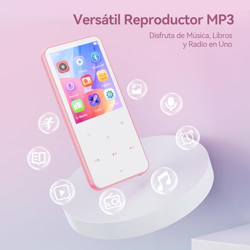 64GB Bluetooth MP3 Player with Speaker and FM Radio O791637