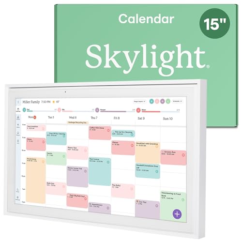 15-inch Wall Planner Digital Calendar Smart Touchscreen Interactive Display F3610