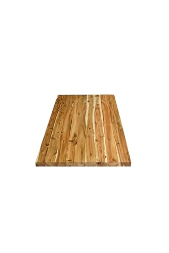42" L x 24" Rectangular Acacia Butcher Block Countertop L77153