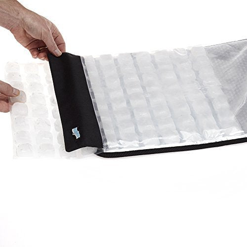 Black 2 Pack Food Cooling Buffet Cooler (19" x 15") G6985