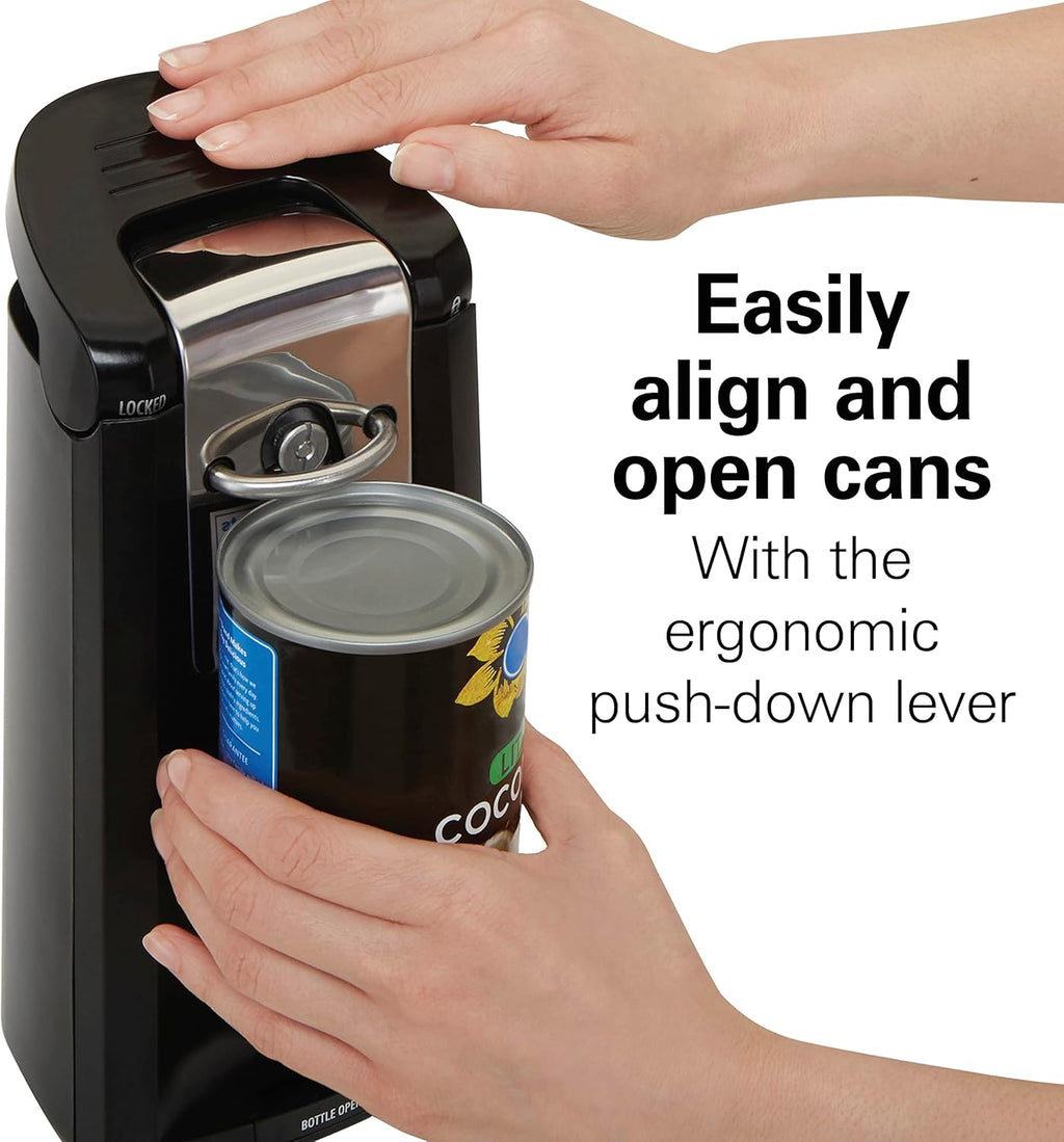 Black Electric Can Opener Z238