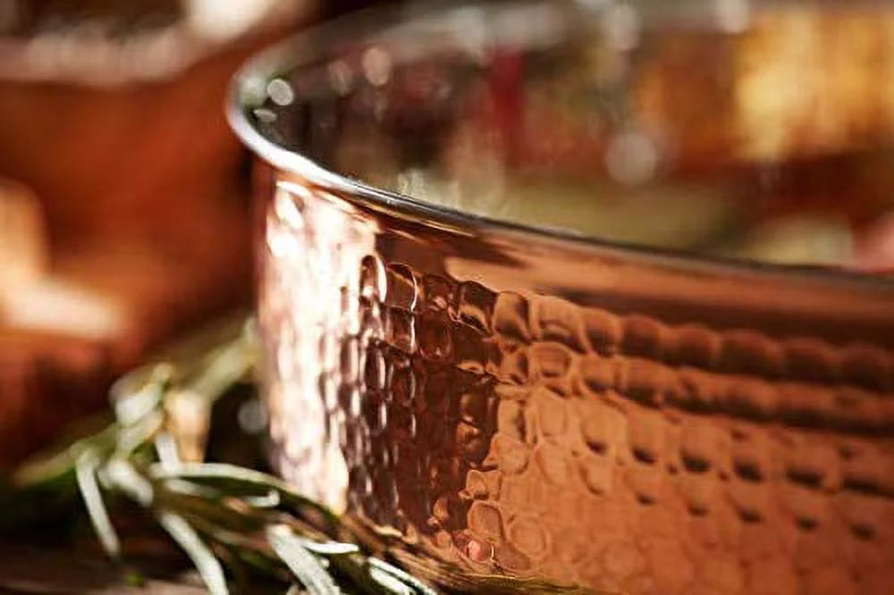 5-Quart Stainless Steel Hammered Stockpot Cookware N584