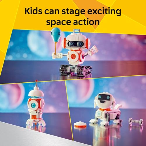 LEGO Creator 3 in 1 Space Robot Toy Building Kit, Ages 8+ K84597