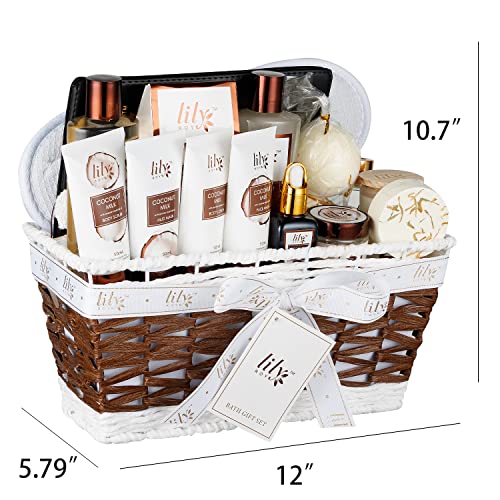 18 Pcs Coconut Spa Bath Gift Set P49216