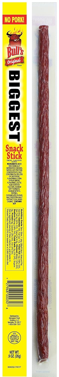 0.9oz Snack Sticks 24 Count Box P8111