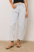 Striped Barrel Jeans C449