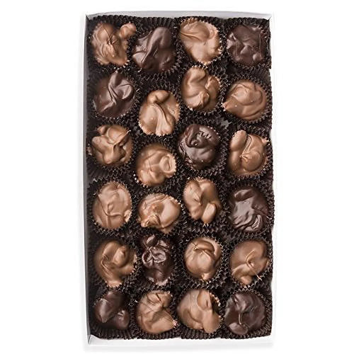 1 Lb Almond Clusters Mixed Milk Dark Chocolate O123357