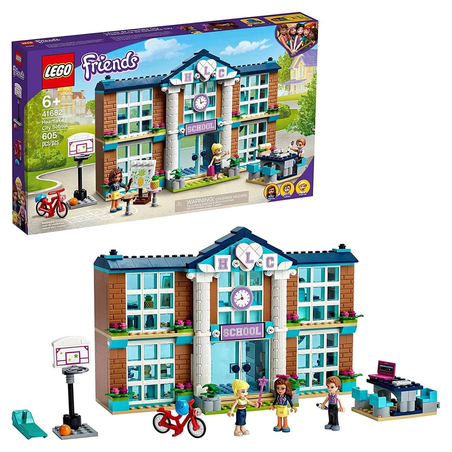 LEGO Friends Building Toy (605 Pieces) Q897