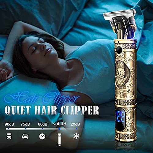 Professional Cordless Hair Clippers with LCD Display A992844