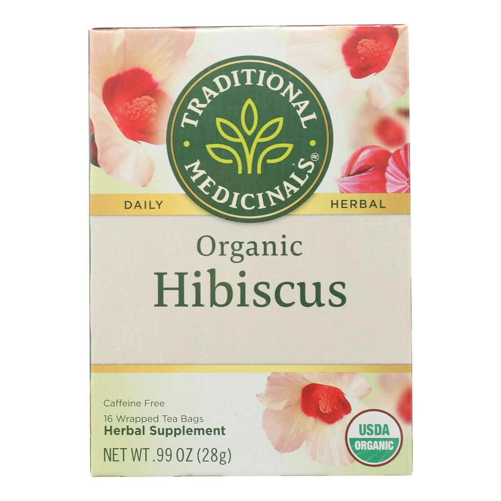 Organic Herbal Tea Hibiscus Case of 6 16 Bags F796544