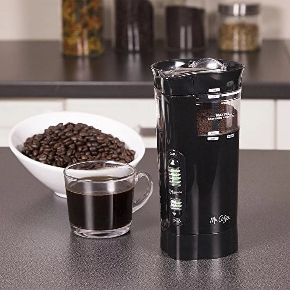 12 Cup Electric Coffee Grinder with Multi Settings L26729