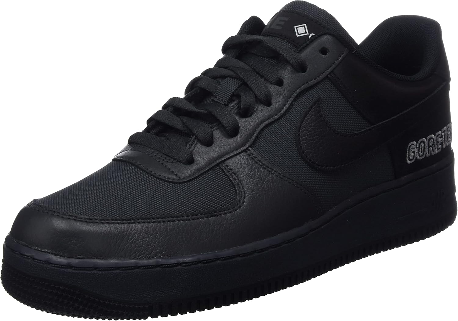 Black/Black 5.5 Big Kid Air Force 1 Sneakers M3101