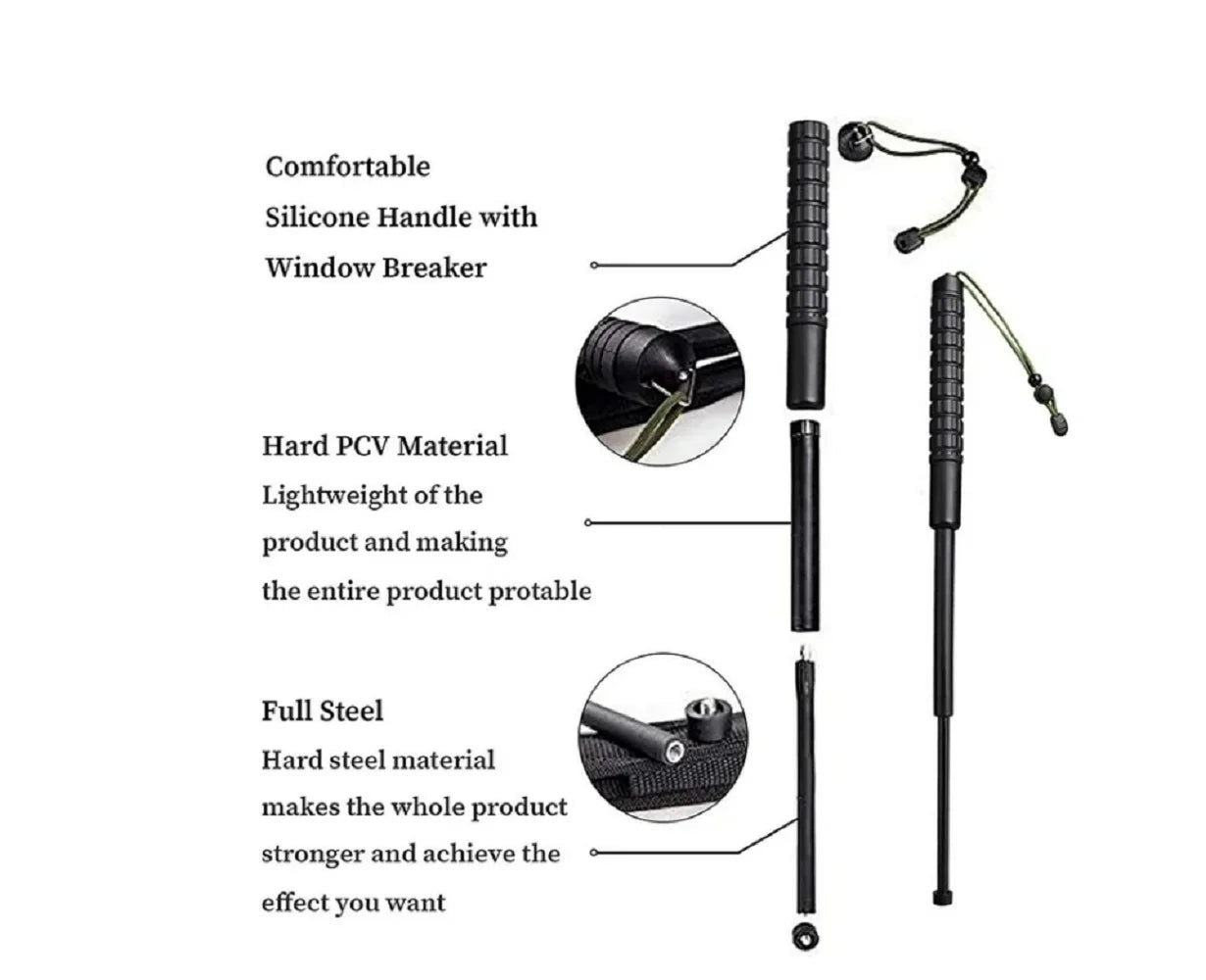 Portable Telescopic Sticks with Non-Slip Handle (18 inche) W846725