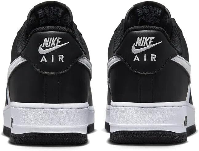 Black/White-Black Men's Shoes Size 7.5 F71670