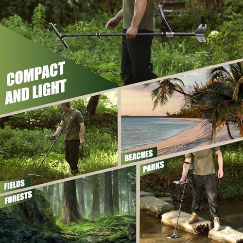 12" Waterproof Metal Detector with LCD Display D132542
