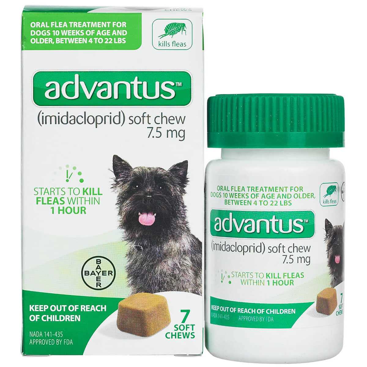 Oral Flea Treatment Soft Chews for Dogs O44141