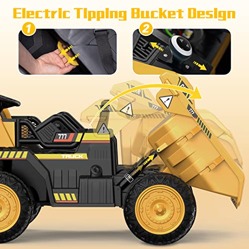 12V Ride on Dump Truck with Remote Control V675