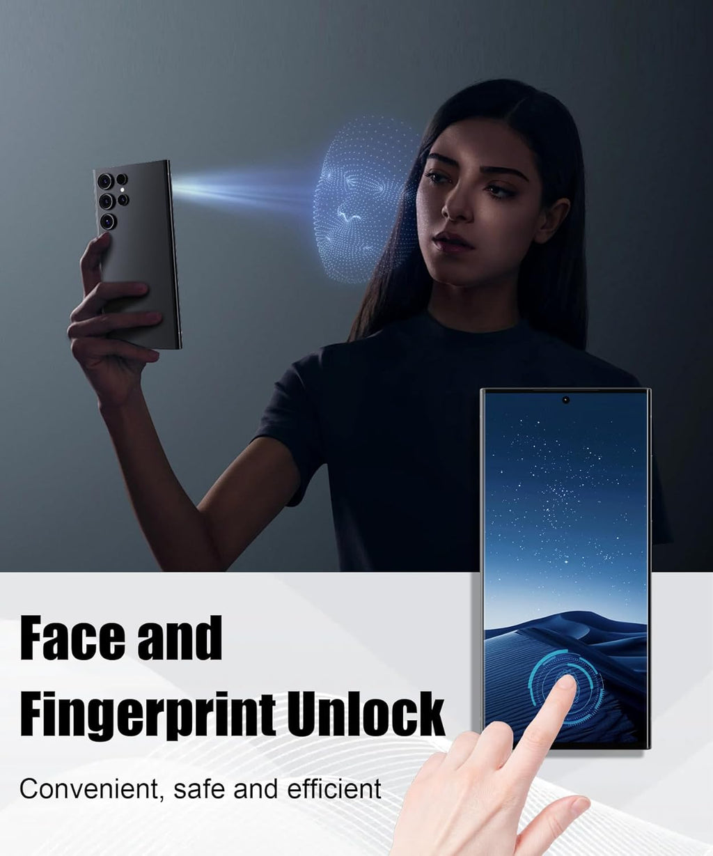 5G Android 13 Smartphone with 8GB+256GB 6.8" HD Screen 108MP+72MP Camera 6800mAh Battery Dual SIM Fingerprint Lock GPS Face ID (black) L780