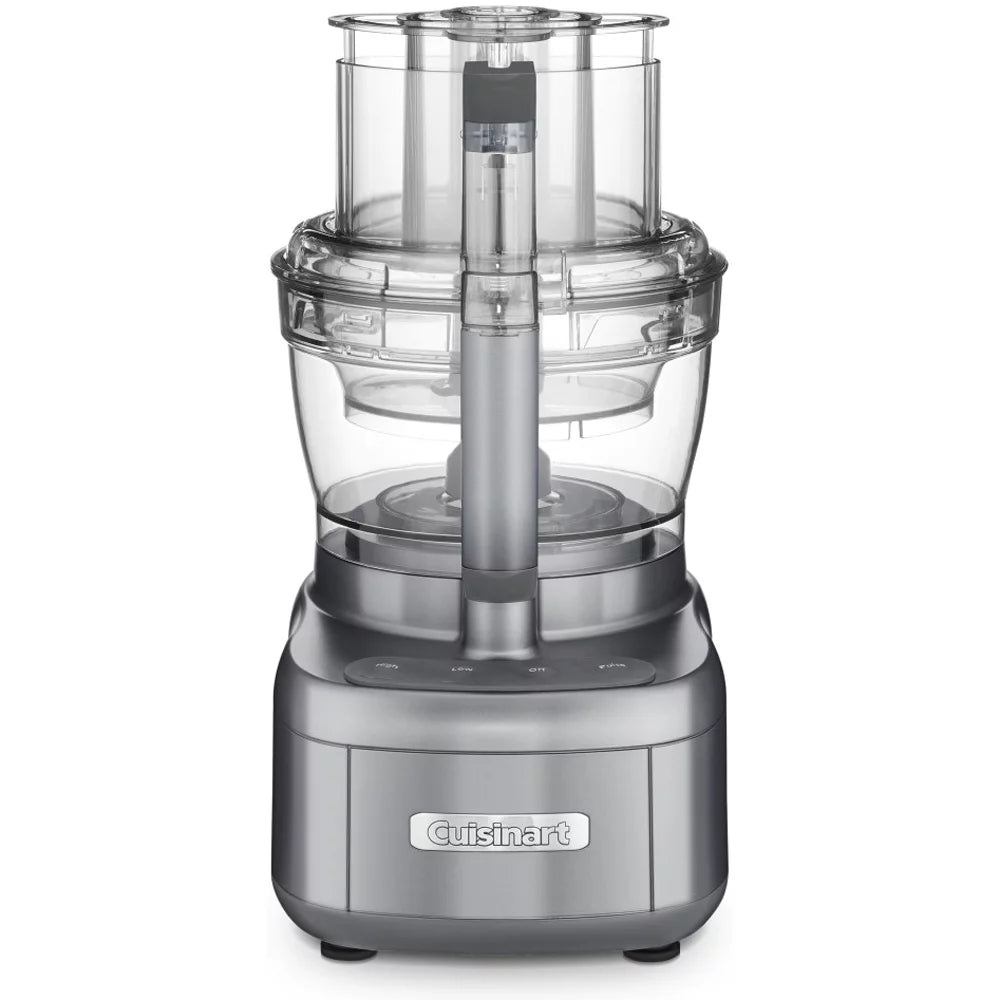 11-Cup Food Processor with 4.5-Cup Workbowls, Gunmetal A375