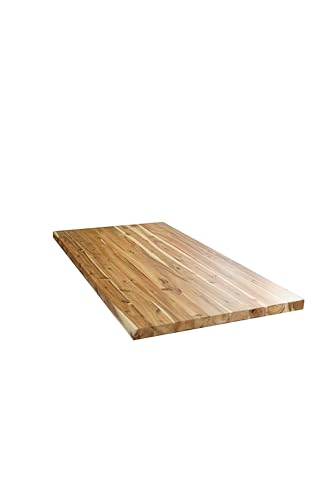 42" L x 24" Rectangular Acacia Butcher Block Countertop L77153