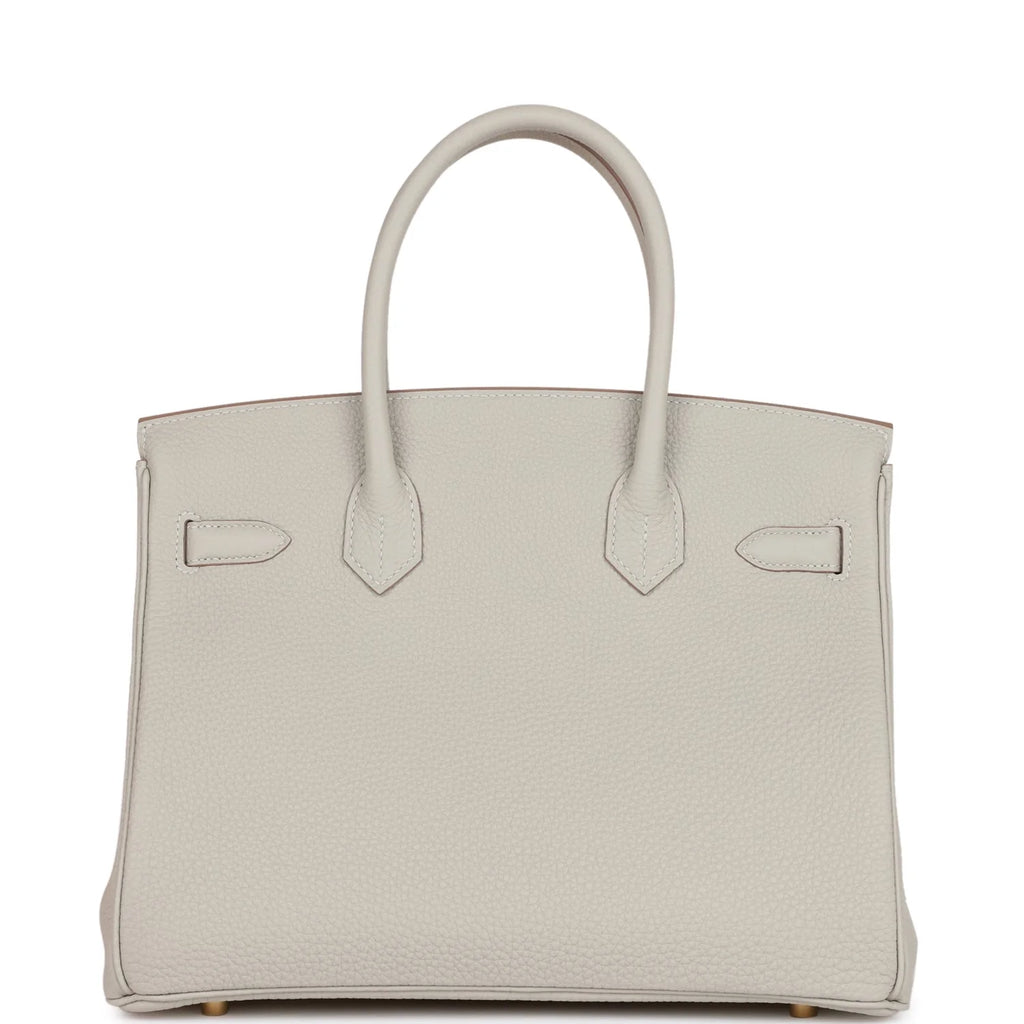 Gris Perle Togo Gold Hardware Birkin 30 F62452