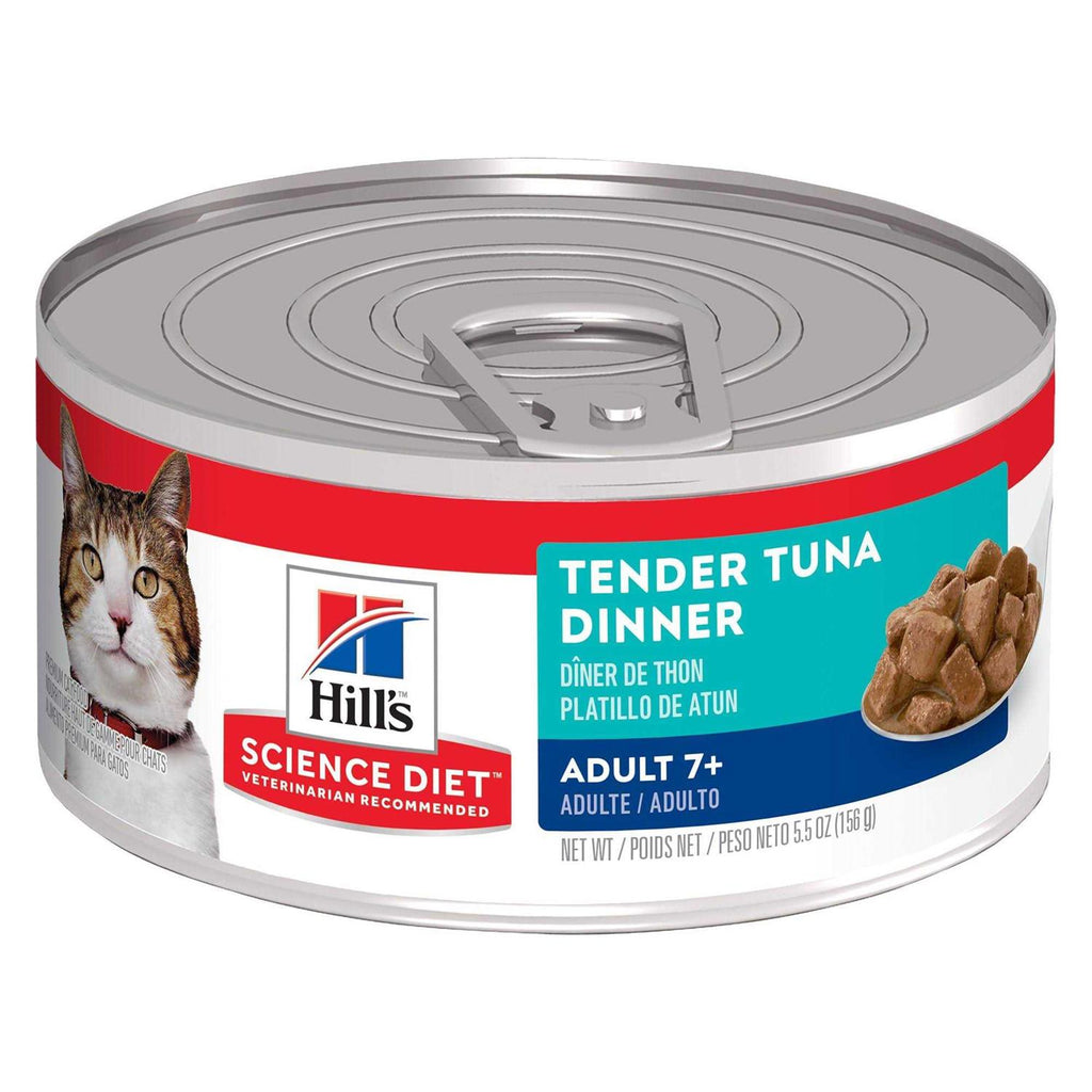 Adult 7+ Tender Tuna Dinner Cat Food T7346