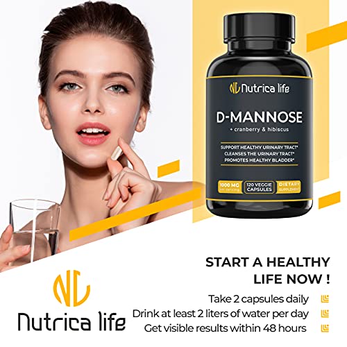 D Mannose 1000mg Capsules P828057