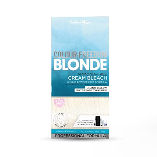 Hair Bleach Kit with Tint Bowl, Brush, Gloves & Cap J923580