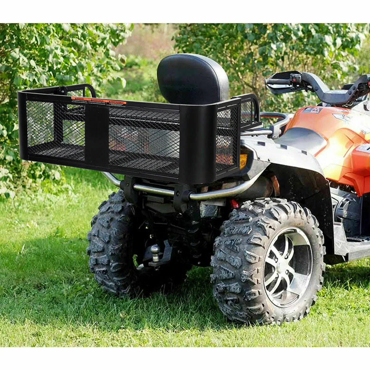 Steel Rear Drop Basket Cargo Rack D750