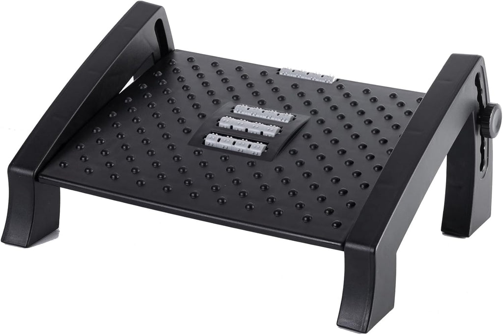 Adjustable Height Foot Rest with Massage Surface W6856