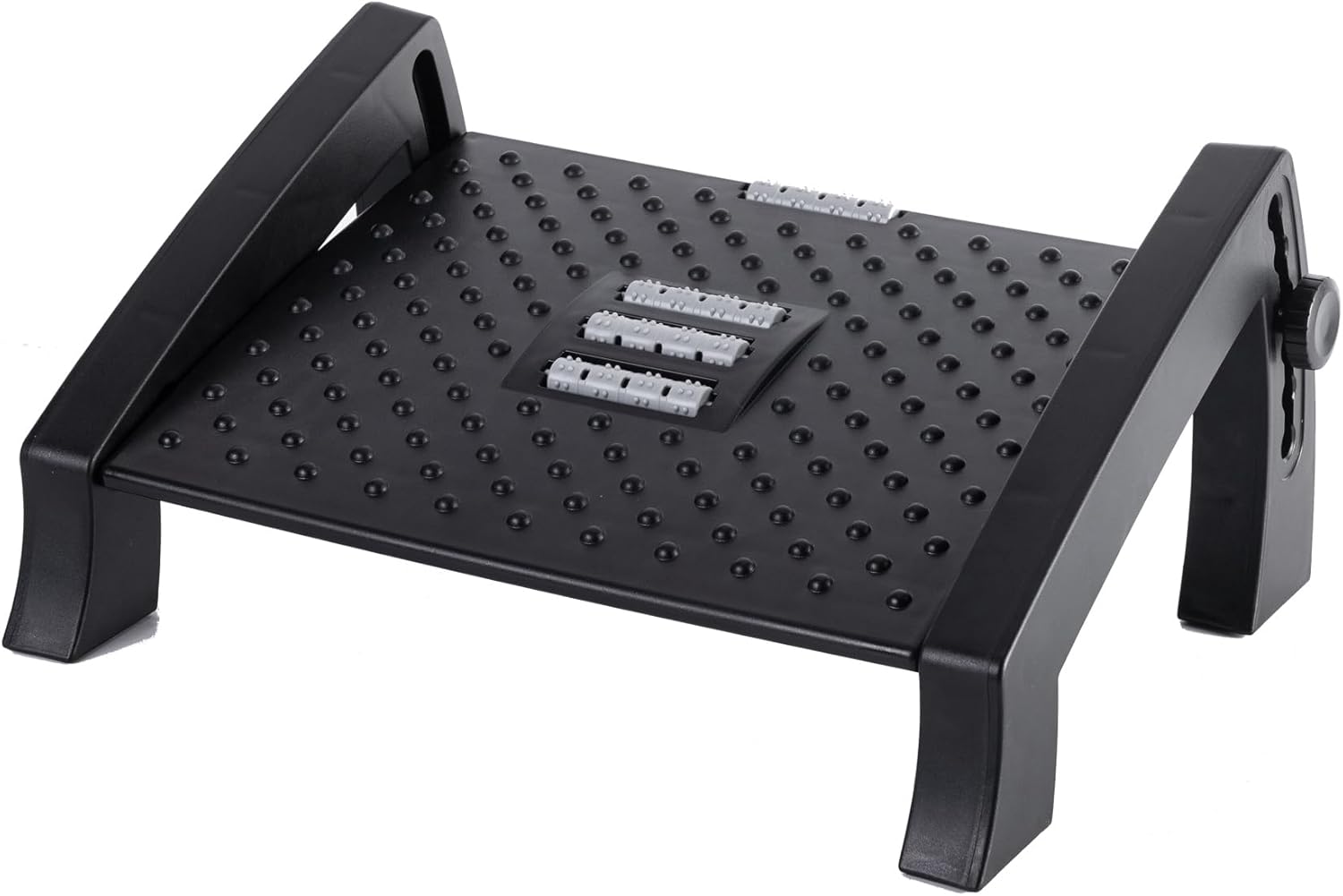 Adjustable Height Foot Rest with Massage Surface W6856