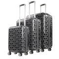 3 pcs Spinner luggage set, Charcoal B494132