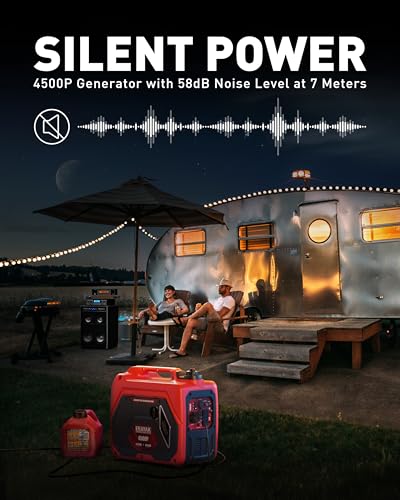 4500W Dual-Fuel Portable Inverter Generator U7551