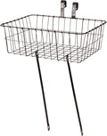 Black Front Bicycle Basket (18 x 13 x 6) R813434