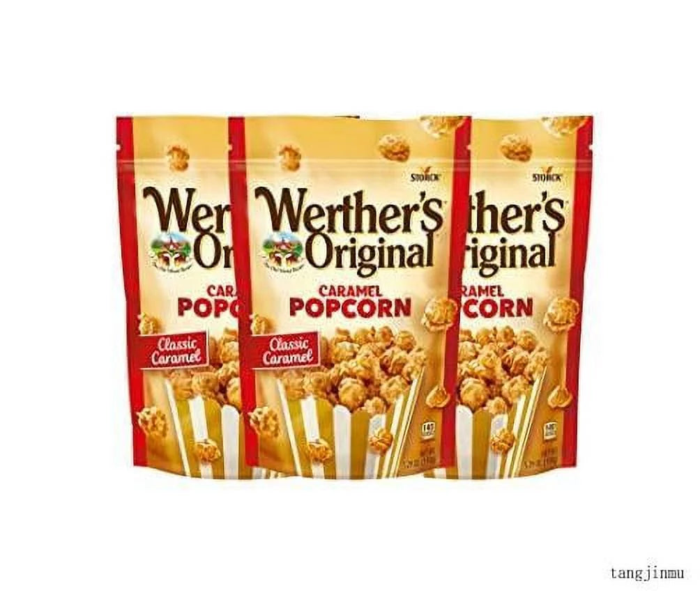 Caramel Popcorn 5.29 Oz Bag (Pack Of 3) S2244