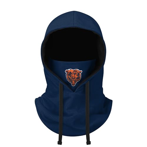 NFL Team Logo Drawstring Winter Cap Hooded Gaiter Balaclava Face Cover J92655