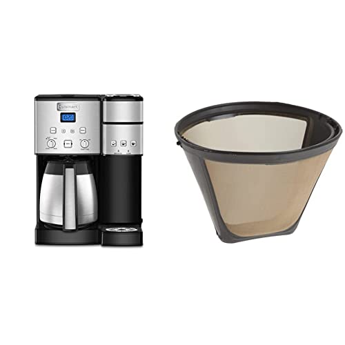 10-Cup Thermal Coffeemaker and Single-Serve Brewer, Stainless Steel G5666